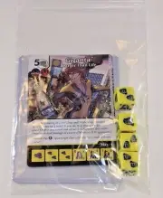 DC Dice Masters Green Arrow Flash * GIGANTA * Set RARE Uncommon CUR + 4 DICE