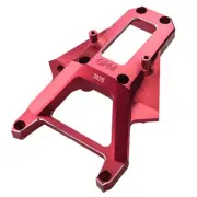 GPM Racing Aluminum 7075-T6 Front Bulkhead Cover Set Red for 1/5 XRT