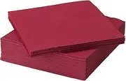 IKEA 104.025.01 Fantastisk Paper Napkin, Dark Red