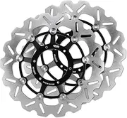 Motorcycle Front Rear Brake Disc Rotors Set Compatible with CBR 600RR ABS 2009 2010 2011 2012 2013 2014 2015 & CBR1000RR 2004 2005