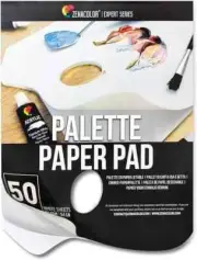 - Paper Palette Pad - 50 Removable and Disposable Sheets for Painters -