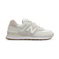 在飛比找蝦皮商城優惠-New Balance 女款 白粉色 經典復古 休閒鞋 WL