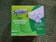 Swiffer Sweeper Dry Sweeping Pad Floor Cleaner Refills for Dust Mop 32 Count Box
