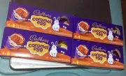 4 Cadbury Caramel Egg 4-Count Box 4.8-Ounce