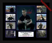 JASON BOURNE MATT DAMON LIMITED EDITION 100 ONLY SIGNED & FRAMED MEMORABILIA