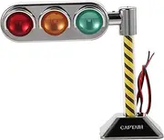 EXAOMBLE Mini Traffic Signal Car Decor Led Light Car Accessories Interior Street Lamp Model