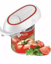 One-Touch Electric Can Opener Kitchen Safety Automatic Can Opener Smooth Edge
