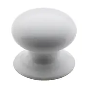 3741 Cupboard Knob White Porcelain Round D35xP31mm
