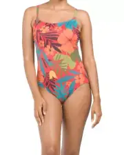 Orig. $164.00 Magicsuit Miraclesuit Swimsuit 14 One Piece Tahitian Nights Floral