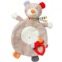 在飛比找PChome24h購物優惠-德國NUK絨毛玩具-小熊玩偶固齒器