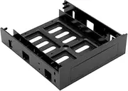 OSALADI Convert 5.25 inch Bay to SSD/HDD Mounting Bracket 3.5-Inch to 5.25-Inch Front Bay Converter Material