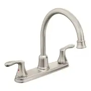 40617CSL Cornerstone Chrome Two-Handle High Arc Kitchen Faucet