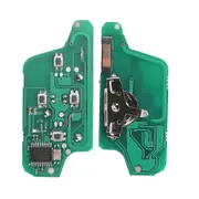 4 Buttons Remote Flip Car Key Circuit Board Fob 433Mhz For Peugeot 1007 For Citroen C8 VA2/HU82 Blade CE0523 FSK 433Mhz