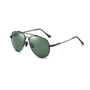 Memory Frame Flying Sunglasses Polarized Sunglasses Sunglasses Sunshade Suitable for Outdoor Driving-Black
