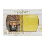 Paladone 10cm Harry Potter Hermione Granger Egg Cup w/ Toast Stamper & Spoon