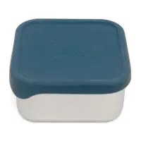 在飛比找momo購物網優惠-【Petit Monkey】不鏽鋼零食盒-海軍藍(不鏽鋼零食