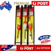 3pcs Fishing Bobber Suit Fishing Floating Accessories Line Bobbers Group Tackle