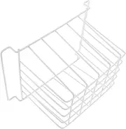 Vaguelly Freezer Organizer Wire Baskets for Refrigerator Storage Metal Storage Bin for Kitchen Versatile Space Saving Design with Ample Capacity Stylish Hollow Baskets for Food and Drinks