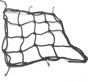 Rear Fender Rack Motorcycle Luggage 6 Hooks Hold Down Fuel Tank Luggage Mesh Web Moto Adjustable Cargo Net Bracket Adapter