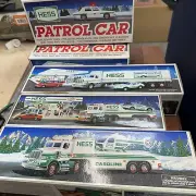 Lot Of 5 NEW IN BOX HESS TRUCKS