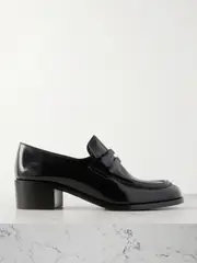 [Church's] Church's - Prudence Glossed-leather Loafers - Black - IT39 IT 39 Black