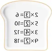 Sunart Doraemon SAN4779 Bread Plate, Toast Plate, Salad Plate, Ankipan Doraemon Goods, Miscellaneous Goods, Tableware, White, Approx. 6.3 x 0.8 inches (16 x 2 cm)