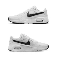 在飛比找蝦皮購物優惠-[歐鉉]NIKE AIR MAX SC GS 白色 皮革 透