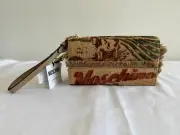 SS21 Moschino Couture Jeremy Scott Moschino Farms Cow Tater Wristlet Handbag
