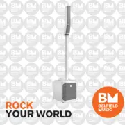 Electro-Voice EV EVOLVE 30M Portable PA Speaker Column 8Ch Mixer Bluetooth White