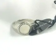 Pandora Circle CZ Signet Ring