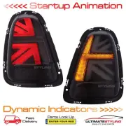 Mini R58 2011-2016 Smoked Union Jack Rear Lights Upgrade + Dynamic Sequential