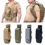 Molle EDC Tactical Pouch Waist Pack Knife Flashlight Holster Bag Carrier Pouch