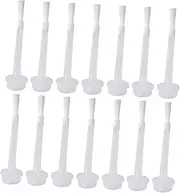 PLAFOPE 50Pcs Nail Polish Replacement Brush Soft Brush Head for Nail Art Durable Nail Supplies for Professionals and DIY for Manicurists and Nail Learners