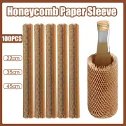 Honeycomb Wrap Brown Kraft Paper Roll Cushion Eco Friendly Protective Wrapping