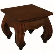 Dynasty Lamp Table - Mahogany
