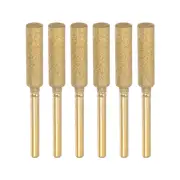 6pcs Diamond Coated Chainsaw Sharpener Bits 7/32" 5.5mm Chain Saw Grinder