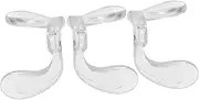 [HORIALENCE] 3pcs Silicone Nose Pads For Glasses Comfortable Non-slip Eyeglass Nose Pad Replacement For School And Outdoor Activities U-shaped Nose Bridge