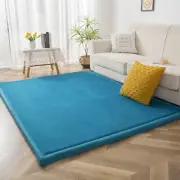 MAXYOYO Coral Velvet Area Rug, 3cm Thick Non-Slip Fluffy Short Pile Crawling ...