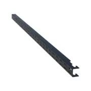 Flexi Storage Home Solutions 762Mm Black Double Slot Wall Strip