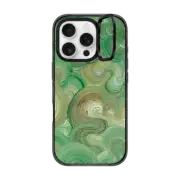 iPhone 16 Pro Impact Ring Stand Case MagSafe Compatible Olive