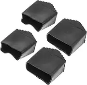 4pcs Ladder Non-Slip Mats Folding Ladder Foot Pads Anti Skid Stair Protector for Home