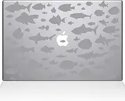 The Decal Guru Go Against The Flow MacBook Decal Vinyl Sticker - 13" MacBook Air - Silver (0148-MAC-13A-S)