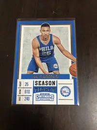 在飛比找Yahoo!奇摩拍賣優惠-BEN SIMMONS   2017  球票  新人RC 卡