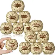 Blueweenly 12 Packs Passover Juggling Balls Mini Juggling Matzah Balls Juggling Sets Circus Balls with Matzo Decor for Pesach Holiday and Seder Party Favors Decorations