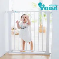 在飛比找momo購物網優惠-【YODA】第二代雙向自動關門安全防護兒童門欄 檢驗R374