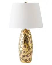 Global Views Shiny Barrel Lamp