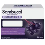 Sambucol Cold And Flu Capsules 24