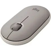 Logitech M350 Pebble Wireless Mouse (Sand)