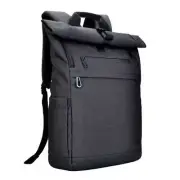Hampton 15.6" Rolltop Backpack - Charcoal Grey