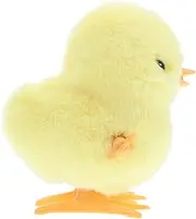 OFFIGAM Easter Wind Up for Portable Clockwork Animal Plaything Funny Stuffed Animal Chick for Parties Goody Bag Stuffer Indoor Outdoor Fun